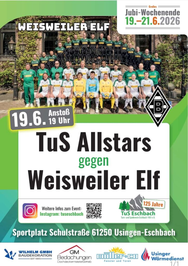 Weisweiler Elf 125 Jahre TuS