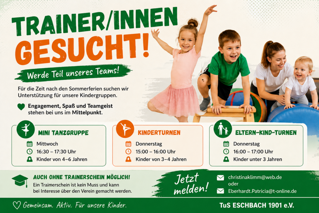 Trainer/in gesucht Post Image