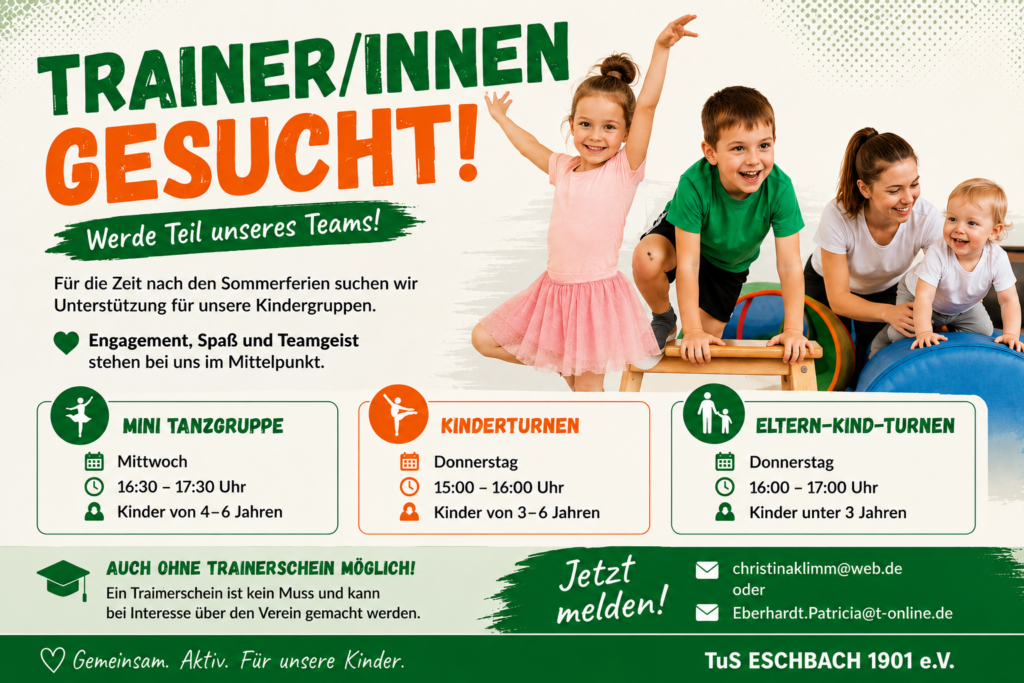 Trainer/in gesucht Post Image
